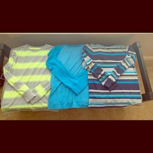 Cat & Jack long sleeved shirts 3 pack bundle